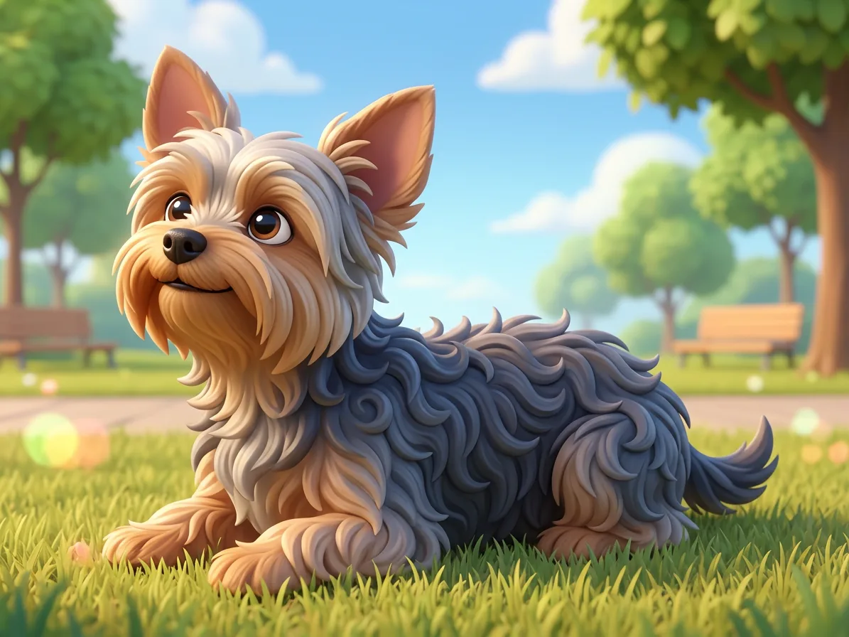 Custom pet portrait in anime style