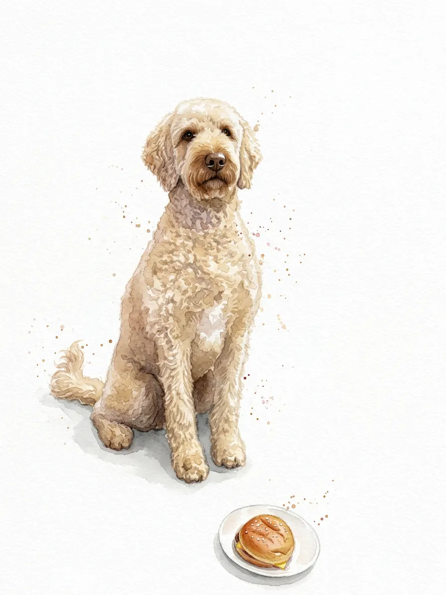 Custom pet portrait in watercolor
