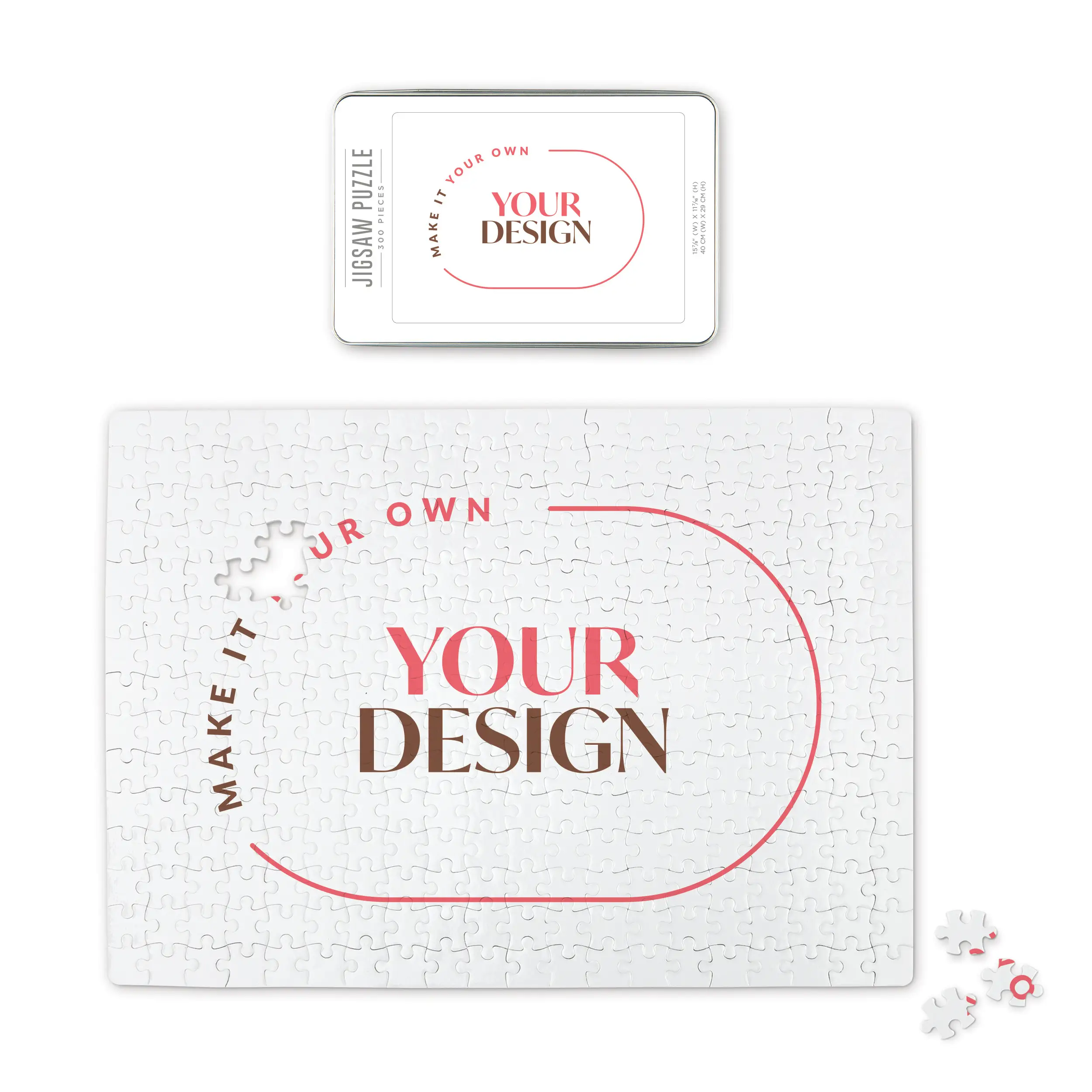 Custom Pet Portrait Jigsaw Puzzle