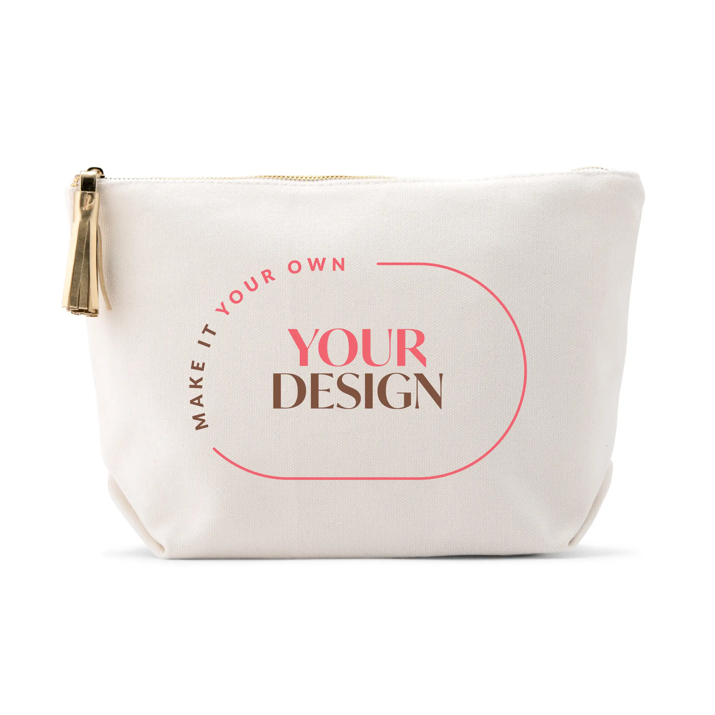 Custom Pet Portrait Makeup Bag