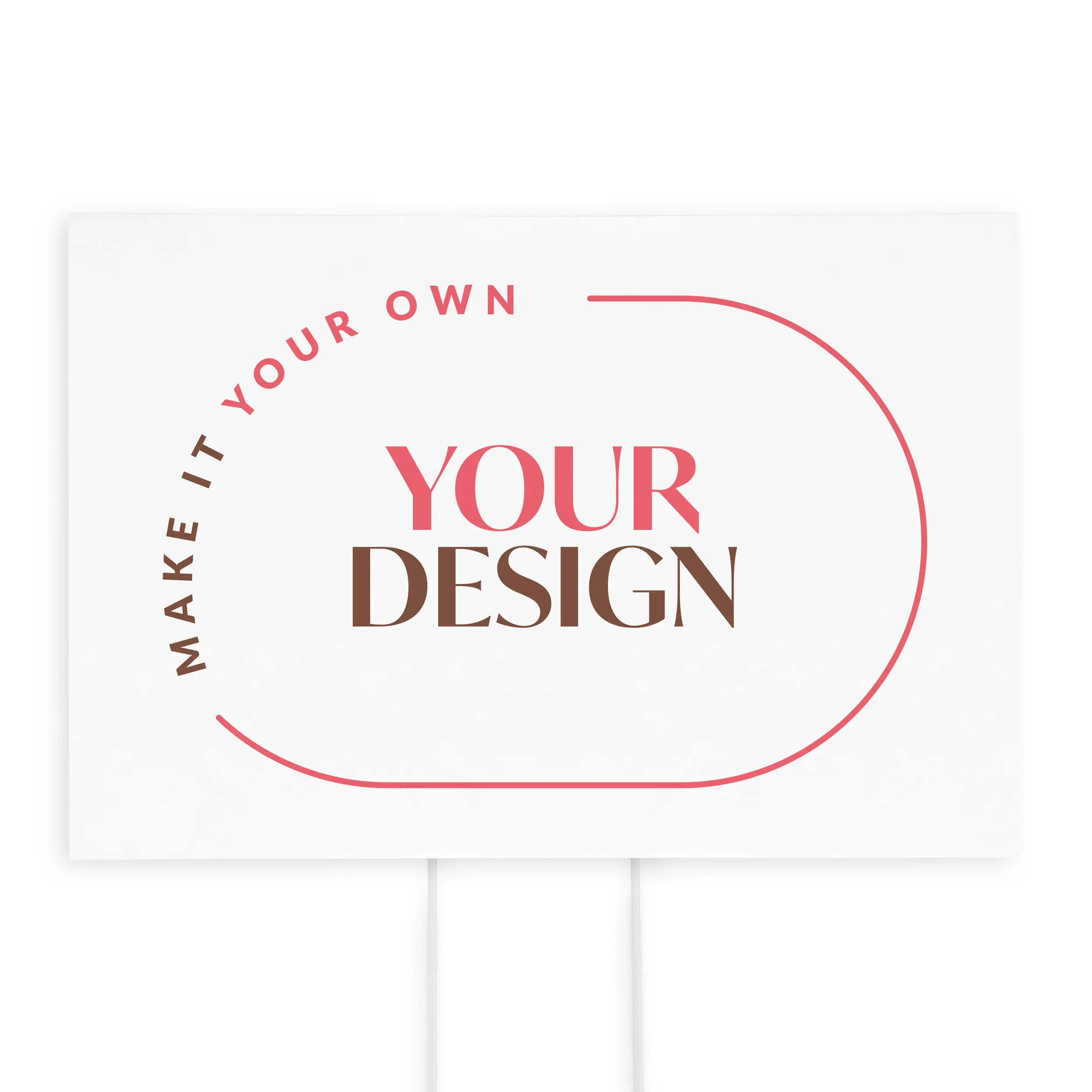 Custom Pet Portrait Yard Sign